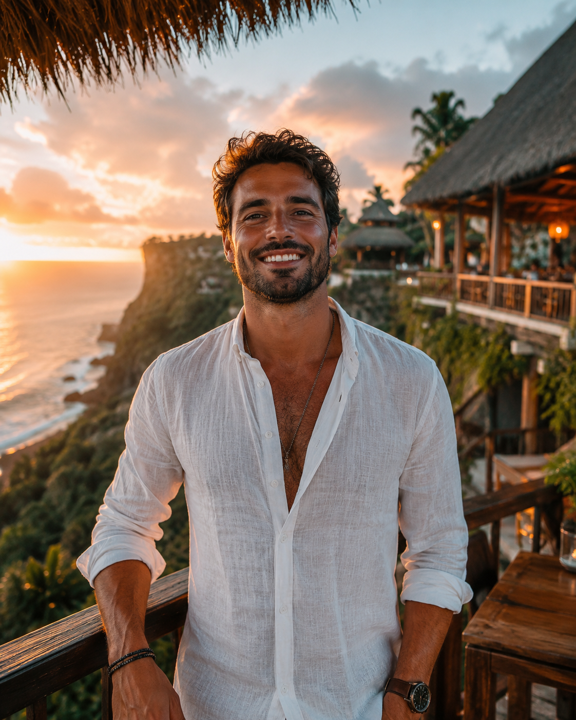 Retrato masculino lifestyle PrimeLux AI